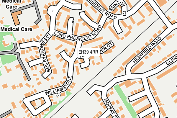 EH39 4RR map - OS OpenMap – Local (Ordnance Survey) EH39 4RR map - OS OpenMap – Local (Ordnance Survey)
