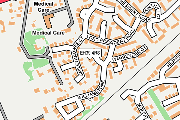 EH39 4RS map - OS OpenMap – Local (Ordnance Survey) EH39 4RS map - OS OpenMap – Local (Ordnance Survey)