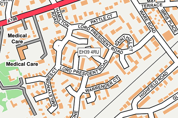 EH39 4RU map - OS OpenMap – Local (Ordnance Survey) EH39 4RU map - OS OpenMap – Local (Ordnance Survey)