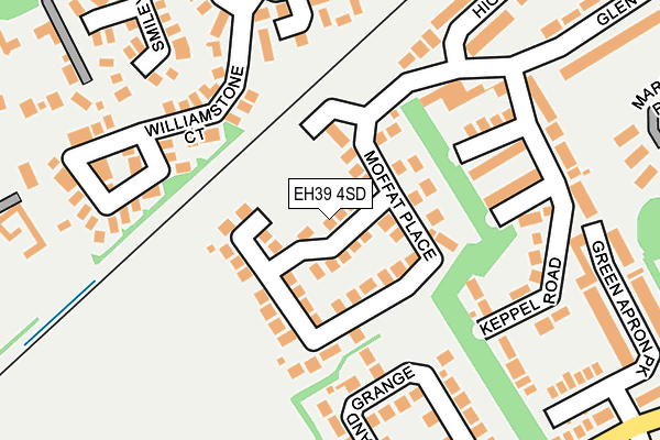 EH39 4SD map - OS OpenMap – Local (Ordnance Survey) EH39 4SD map - OS OpenMap – Local (Ordnance Survey)