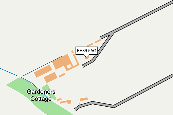 EH39 5AG map - OS OpenMap – Local (Ordnance Survey) EH39 5AG map - OS OpenMap – Local (Ordnance Survey)