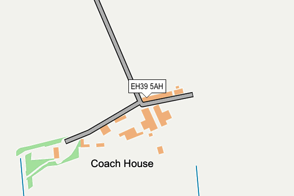 EH39 5AH map - OS OpenMap – Local (Ordnance Survey) EH39 5AH map - OS OpenMap – Local (Ordnance Survey)