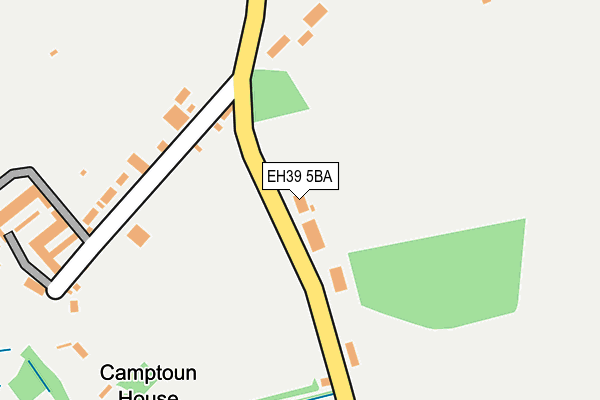 EH39 5BA map - OS OpenMap – Local (Ordnance Survey) EH39 5BA map - OS OpenMap – Local (Ordnance Survey)