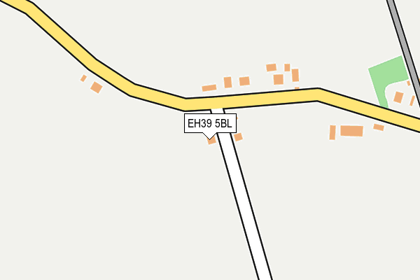 EH39 5BL map - OS OpenMap – Local (Ordnance Survey) EH39 5BL map - OS OpenMap – Local (Ordnance Survey)