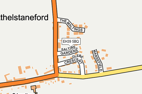 EH39 5BQ map - OS OpenMap – Local (Ordnance Survey) EH39 5BQ map - OS OpenMap – Local (Ordnance Survey)