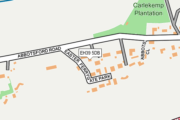 EH39 5DB map - OS OpenMap – Local (Ordnance Survey) EH39 5DB map - OS OpenMap – Local (Ordnance Survey)