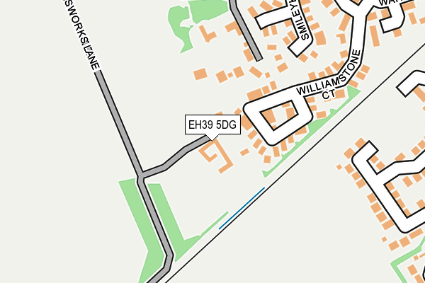 EH39 5DG map - OS OpenMap – Local (Ordnance Survey) EH39 5DG map - OS OpenMap – Local (Ordnance Survey)