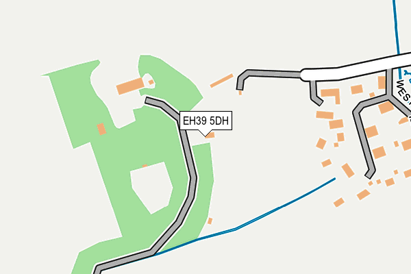 EH39 5DH map - OS OpenMap – Local (Ordnance Survey) EH39 5DH map - OS OpenMap – Local (Ordnance Survey)