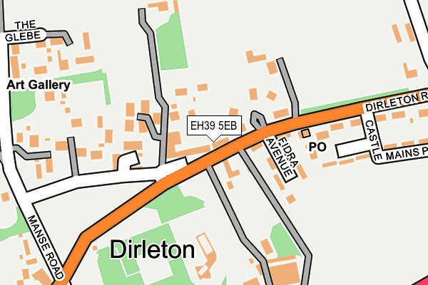 EH39 5EB map - OS OpenMap – Local (Ordnance Survey) EH39 5EB map - OS OpenMap – Local (Ordnance Survey)