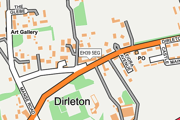 EH39 5EG map - OS OpenMap – Local (Ordnance Survey) EH39 5EG map - OS OpenMap – Local (Ordnance Survey)