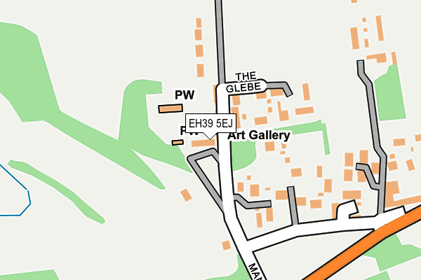EH39 5EJ map - OS OpenMap – Local (Ordnance Survey) EH39 5EJ map - OS OpenMap – Local (Ordnance Survey)