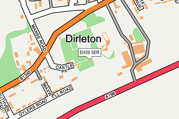 EH39 5ER map - OS OpenMap – Local (Ordnance Survey) EH39 5ER map - OS OpenMap – Local (Ordnance Survey)