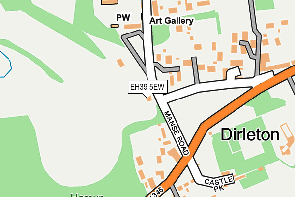 EH39 5EW map - OS OpenMap – Local (Ordnance Survey) EH39 5EW map - OS OpenMap – Local (Ordnance Survey)