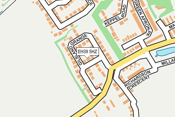 EH39 5HZ map - OS OpenMap – Local (Ordnance Survey) EH39 5HZ map - OS OpenMap – Local (Ordnance Survey)