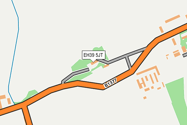 EH39 5JT map - OS OpenMap – Local (Ordnance Survey) EH39 5JT map - OS OpenMap – Local (Ordnance Survey)