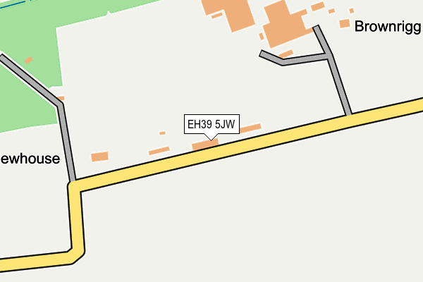 EH39 5JW map - OS OpenMap – Local (Ordnance Survey) EH39 5JW map - OS OpenMap – Local (Ordnance Survey)
