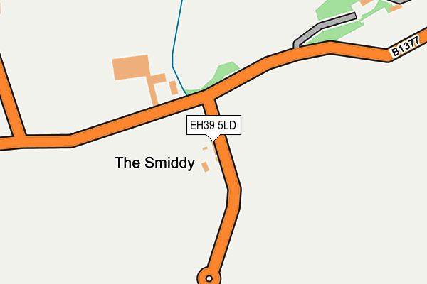 EH39 5LD map - OS OpenMap – Local (Ordnance Survey) EH39 5LD map - OS OpenMap – Local (Ordnance Survey)