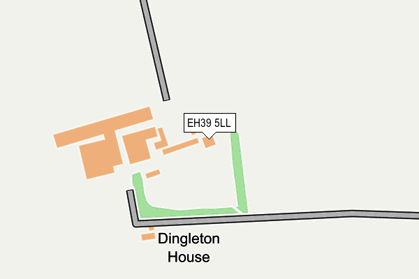 EH39 5LL map - OS OpenMap – Local (Ordnance Survey) EH39 5LL map - OS OpenMap – Local (Ordnance Survey)