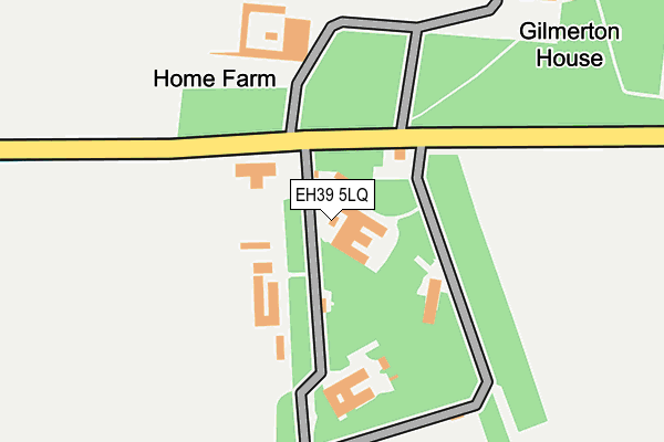 EH39 5LQ map - OS OpenMap – Local (Ordnance Survey) EH39 5LQ map - OS OpenMap – Local (Ordnance Survey)