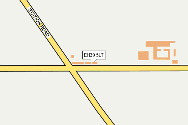 EH39 5LT map - OS OpenMap – Local (Ordnance Survey) EH39 5LT map - OS OpenMap – Local (Ordnance Survey)