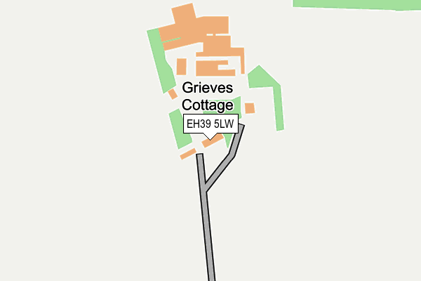 EH39 5LW map - OS OpenMap – Local (Ordnance Survey) EH39 5LW map - OS OpenMap – Local (Ordnance Survey)