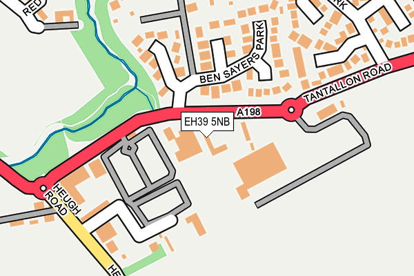 EH39 5NB map - OS OpenMap – Local (Ordnance Survey) EH39 5NB map - OS OpenMap – Local (Ordnance Survey)