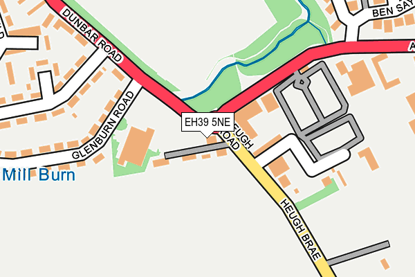 EH39 5NE map - OS OpenMap – Local (Ordnance Survey) EH39 5NE map - OS OpenMap – Local (Ordnance Survey)