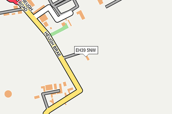 EH39 5NW map - OS OpenMap – Local (Ordnance Survey) EH39 5NW map - OS OpenMap – Local (Ordnance Survey)