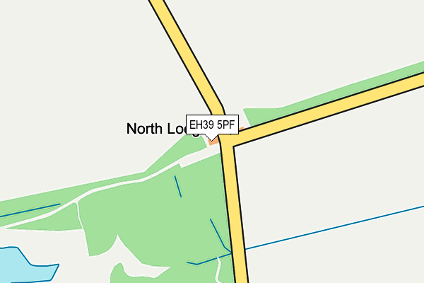 EH39 5PF map - OS OpenMap – Local (Ordnance Survey) EH39 5PF map - OS OpenMap – Local (Ordnance Survey)