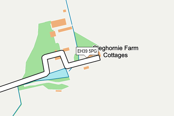 EH39 5PG map - OS OpenMap – Local (Ordnance Survey) EH39 5PG map - OS OpenMap – Local (Ordnance Survey)