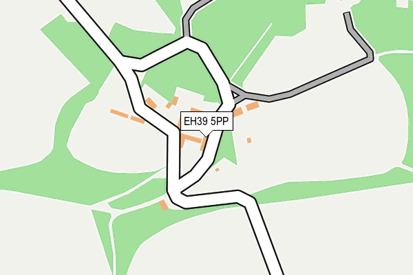 EH39 5PP map - OS OpenMap – Local (Ordnance Survey) EH39 5PP map - OS OpenMap – Local (Ordnance Survey)