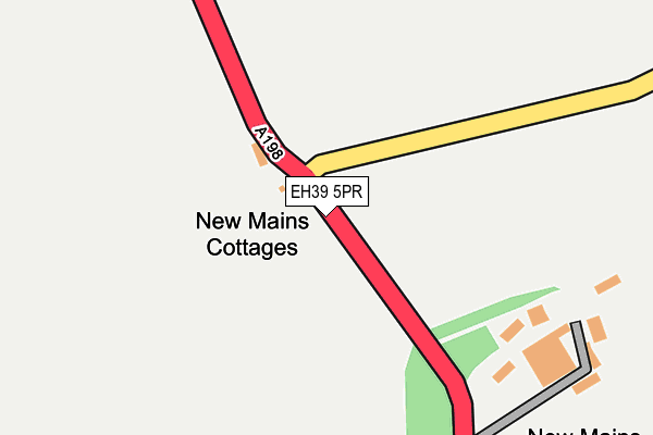 EH39 5PR map - OS OpenMap – Local (Ordnance Survey) EH39 5PR map - OS OpenMap – Local (Ordnance Survey)