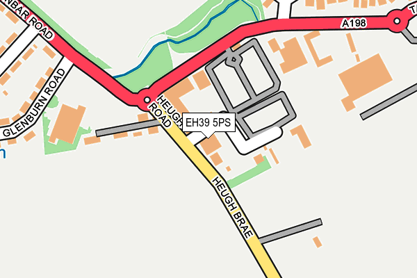EH39 5PS map - OS OpenMap – Local (Ordnance Survey) EH39 5PS map - OS OpenMap – Local (Ordnance Survey)