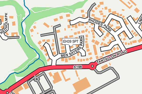 EH39 5PT map - OS OpenMap – Local (Ordnance Survey) EH39 5PT map - OS OpenMap – Local (Ordnance Survey)