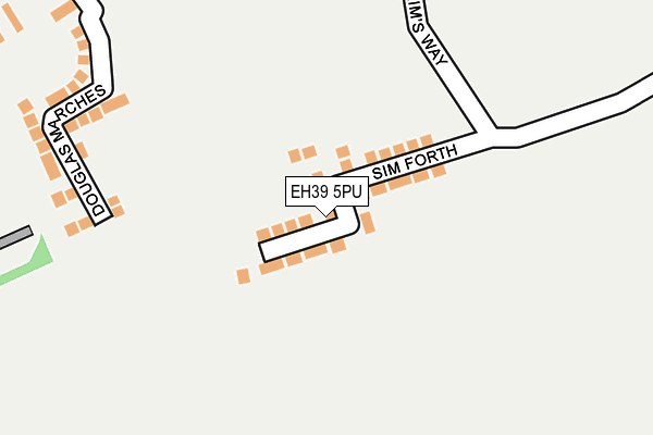 EH39 5PU map - OS OpenMap – Local (Ordnance Survey) EH39 5PU map - OS OpenMap – Local (Ordnance Survey)