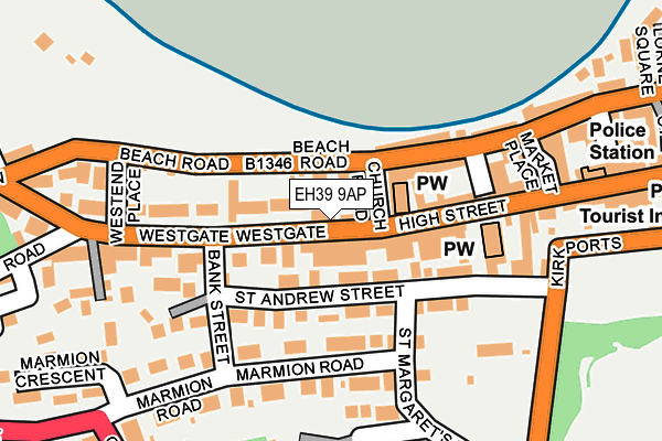 EH39 9AP map - OS OpenMap – Local (Ordnance Survey) EH39 9AP map - OS OpenMap – Local (Ordnance Survey)