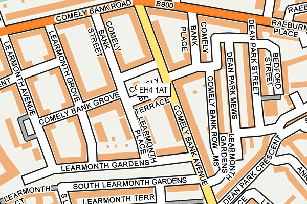 EH4 1AT map - OS OpenMap – Local (Ordnance Survey) EH4 1AT map - OS OpenMap – Local (Ordnance Survey)