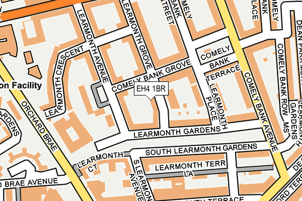 EH4 1BR map - OS OpenMap – Local (Ordnance Survey) EH4 1BR map - OS OpenMap – Local (Ordnance Survey)