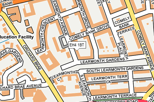 EH4 1BT map - OS OpenMap – Local (Ordnance Survey) EH4 1BT map - OS OpenMap – Local (Ordnance Survey)