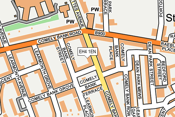EH4 1EN map - OS OpenMap – Local (Ordnance Survey) EH4 1EN map - OS OpenMap – Local (Ordnance Survey)