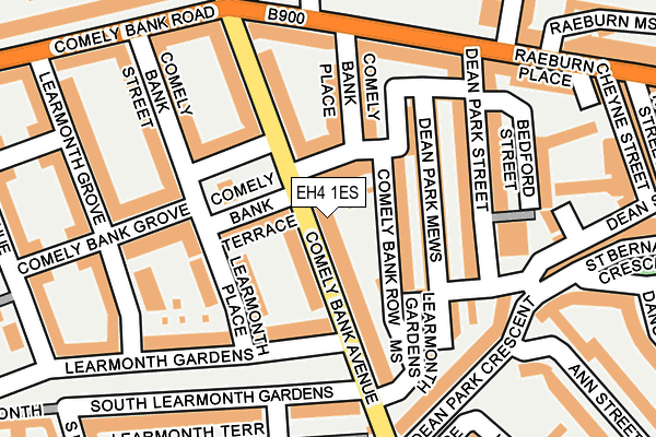 EH4 1ES map - OS OpenMap – Local (Ordnance Survey) EH4 1ES map - OS OpenMap – Local (Ordnance Survey)