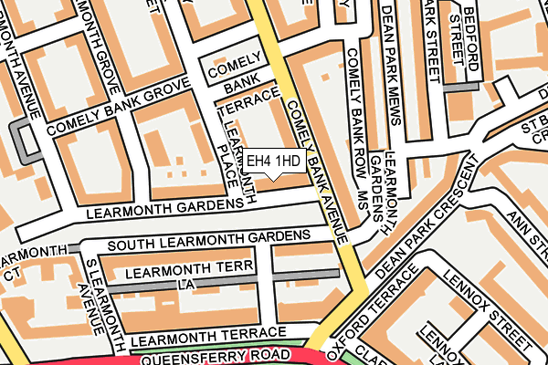 EH4 1HD map - OS OpenMap – Local (Ordnance Survey) EH4 1HD map - OS OpenMap – Local (Ordnance Survey)