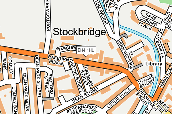 EH4 1HL map - OS OpenMap – Local (Ordnance Survey) EH4 1HL map - OS OpenMap – Local (Ordnance Survey)