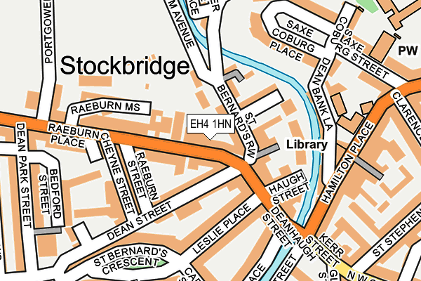 EH4 1HN map - OS OpenMap – Local (Ordnance Survey) EH4 1HN map - OS OpenMap – Local (Ordnance Survey)