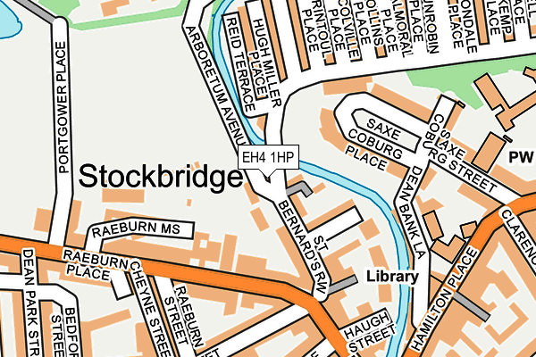 EH4 1HP map - OS OpenMap – Local (Ordnance Survey) EH4 1HP map - OS OpenMap – Local (Ordnance Survey)