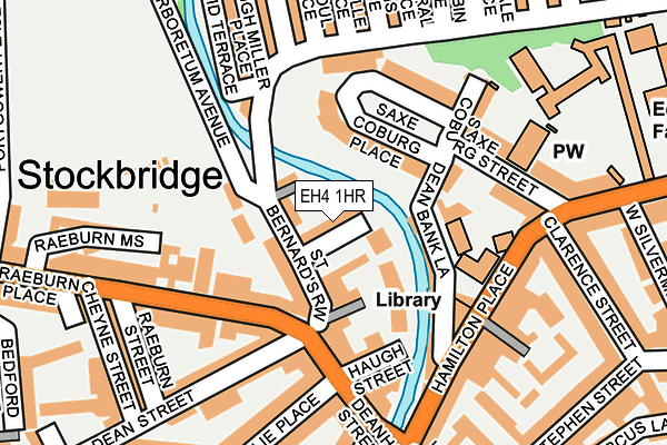EH4 1HR map - OS OpenMap – Local (Ordnance Survey) EH4 1HR map - OS OpenMap – Local (Ordnance Survey)