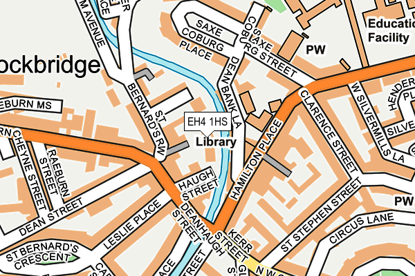 EH4 1HS map - OS OpenMap – Local (Ordnance Survey) EH4 1HS map - OS OpenMap – Local (Ordnance Survey)