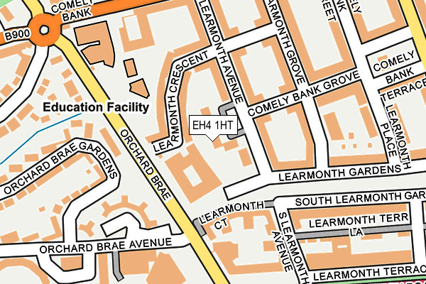 EH4 1HT map - OS OpenMap – Local (Ordnance Survey) EH4 1HT map - OS OpenMap – Local (Ordnance Survey)