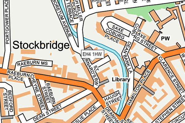 EH4 1HW map - OS OpenMap – Local (Ordnance Survey) EH4 1HW map - OS OpenMap – Local (Ordnance Survey)
