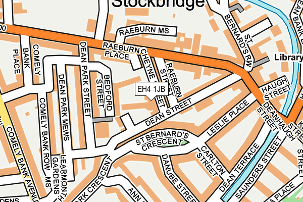 EH4 1JB map - OS OpenMap – Local (Ordnance Survey) EH4 1JB map - OS OpenMap – Local (Ordnance Survey)
